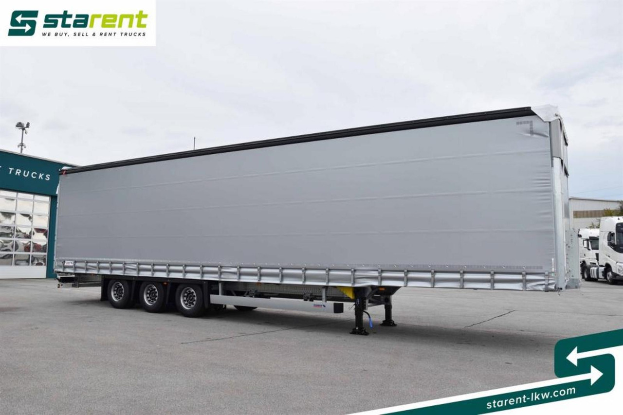 Schmitz Megatrailer Hubdach Liftachse D.C. 9.5-Zertifikat - Gardintrailer: billede 3 Schmitz Megatrailer Hubdach Liftachse D.C. 9.5-Zertifikat - Gardintrailer: billede 3