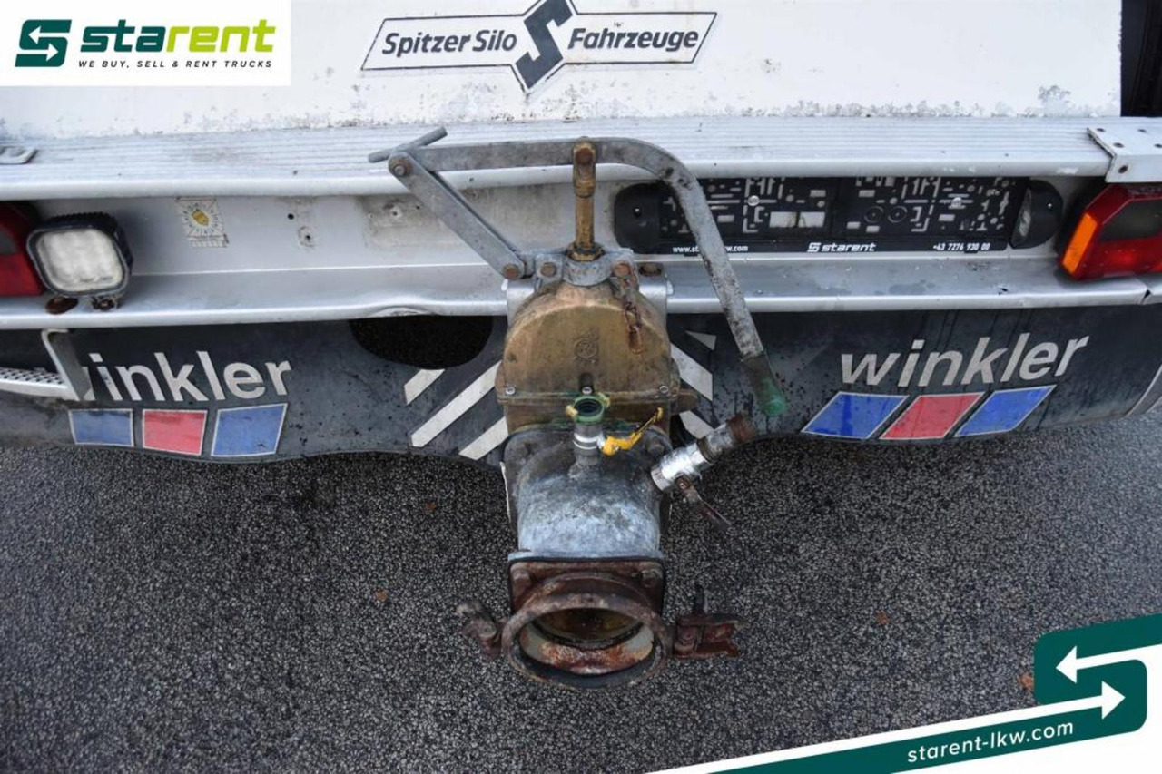 Tanksættevogn Spitzer Silo 39.000 Liter 1 Kammer Bodenentleerer Alufelge: billede 15