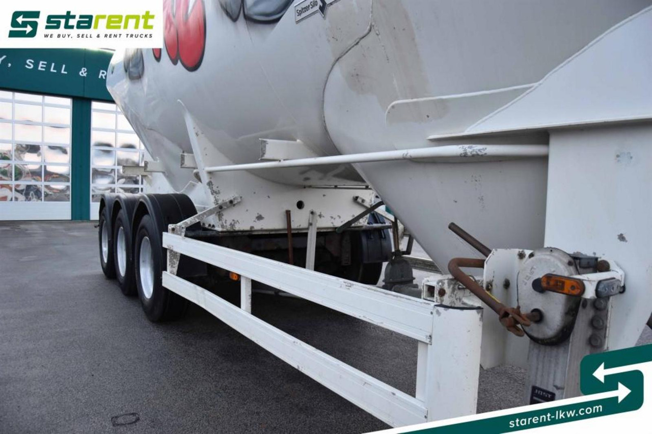 Tanksættevogn Spitzer Silo 39.000 Liter 1 Kammer Bodenentleerer Alufelge: billede 10