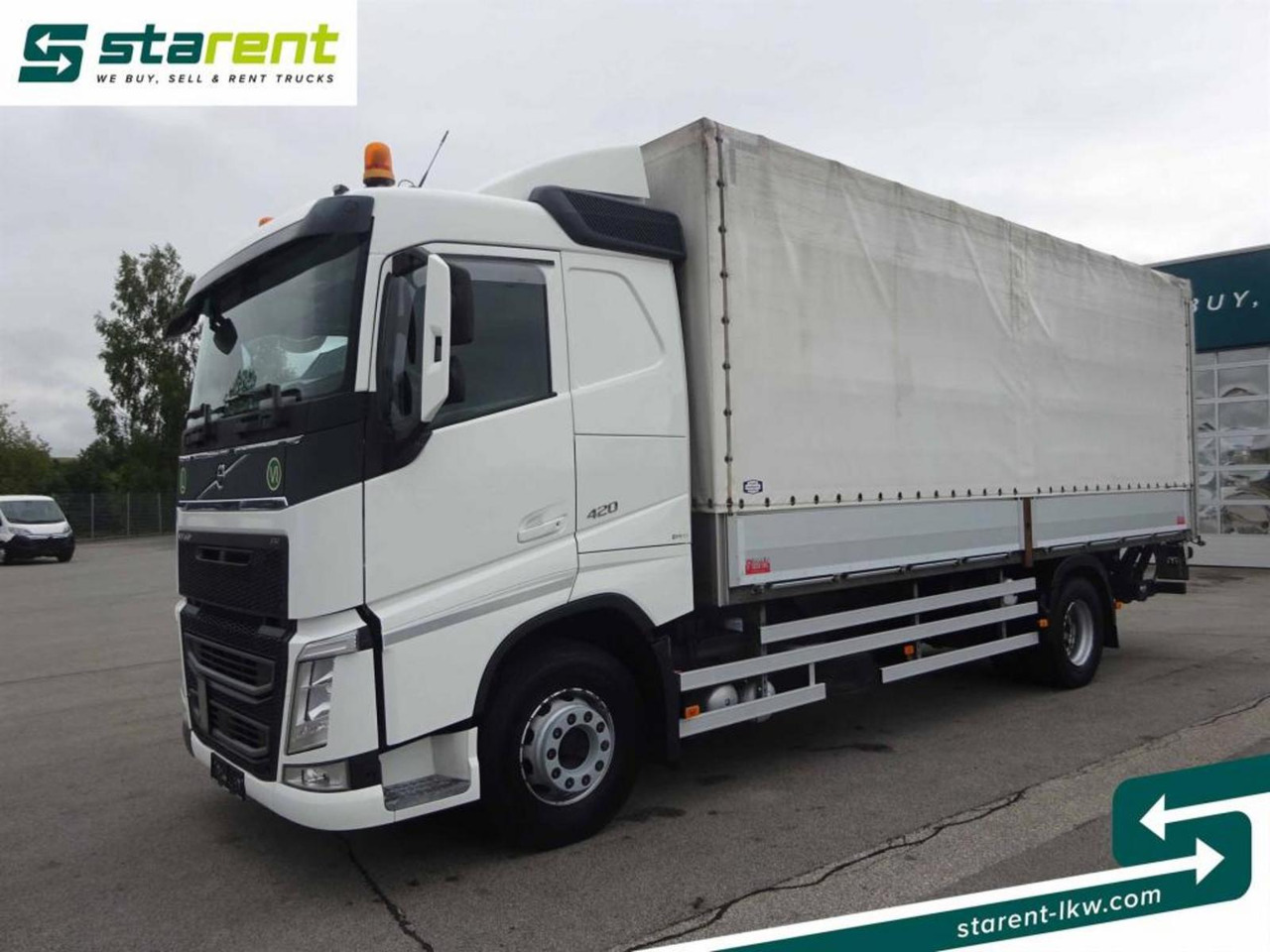 Volvo FH 420 Planenaufbau LBW 2000Kg Kamera Bett - Lastbil med presenning: billede 1 Volvo FH 420 Planenaufbau LBW 2000Kg Kamera Bett - Lastbil med presenning: billede 1