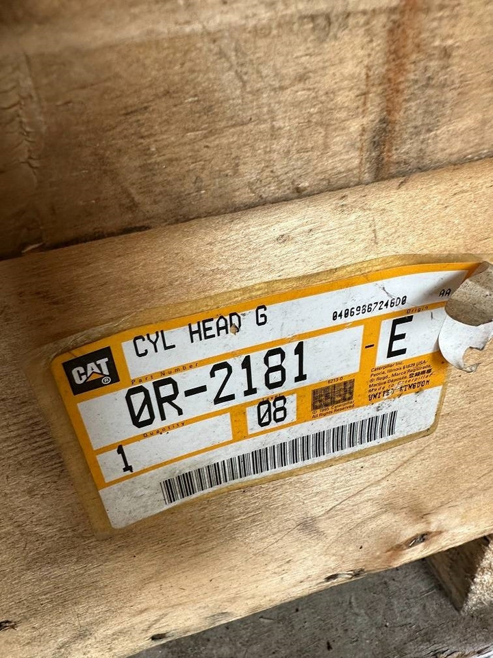 CAT 0R2181 0R-2181 cylinder head - Motor for Entreprenørmaskin: billede 1 CAT 0R2181 0R-2181 cylinder head - Motor for Entreprenørmaskin: billede 1