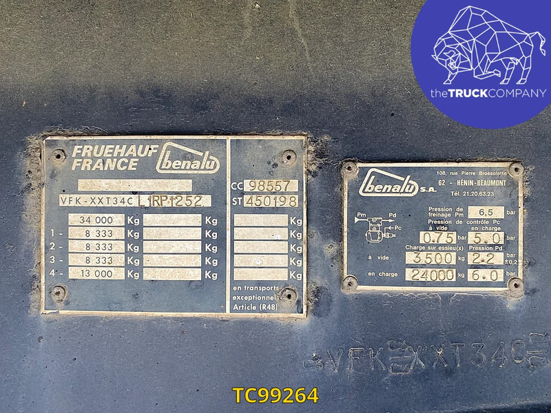 Tipvogn sættevogn Benalu BULKLINER: billede 10