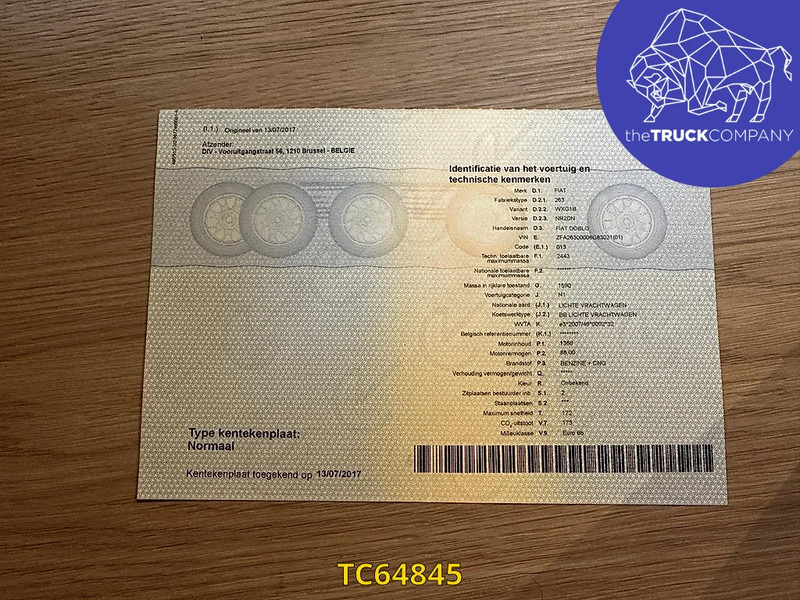 Fiat Doblò 1.4i PETROL / CNG - Varevogn: billede 2 Fiat Doblò 1.4i PETROL / CNG - Varevogn: billede 2