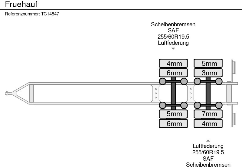 Fruehauf  - Gardinanhænger: billede 4 Fruehauf  - Gardinanhænger: billede 4
