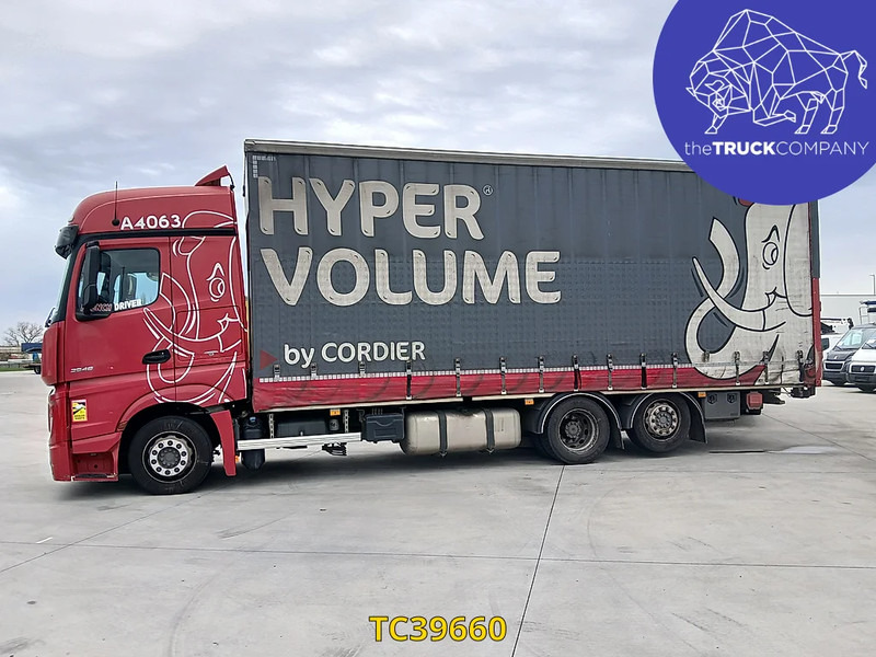 Mercedes-Benz Actros - Lastbil med presenning: billede 2 Mercedes-Benz Actros - Lastbil med presenning: billede 2