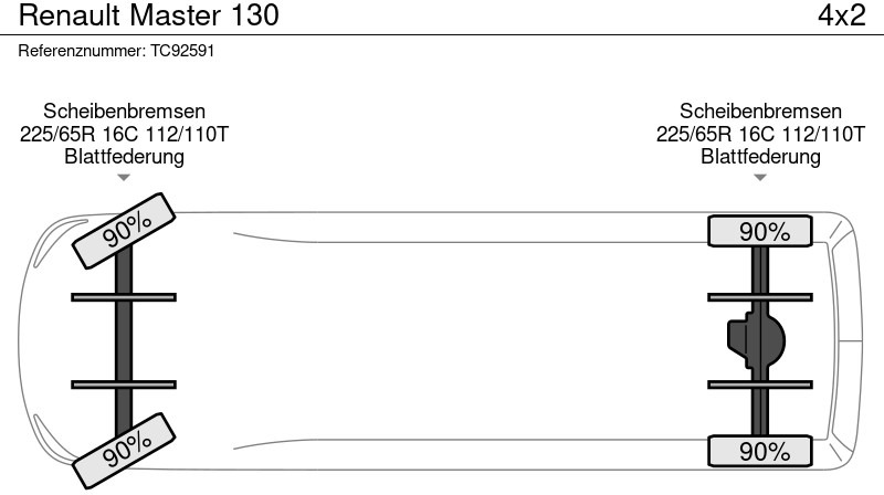Minibus, Persontransport Renault Master 130: billede 7