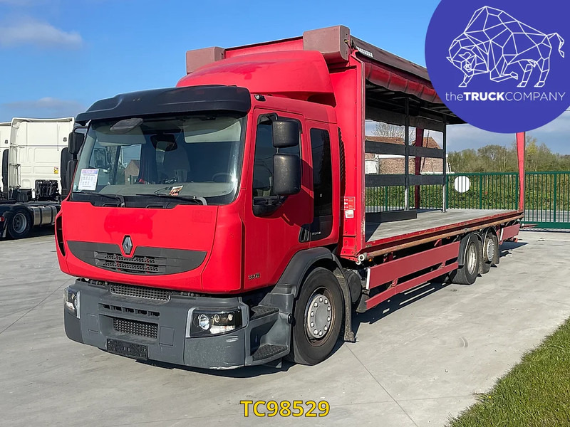Renault Premium 380 - Lastbil med presenning: billede 1 Renault Premium 380 - Lastbil med presenning: billede 1