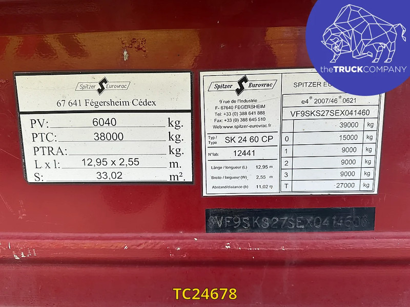 SPITZER 59000 - Tanksættevogn: billede 4 SPITZER 59000 - Tanksættevogn: billede 4