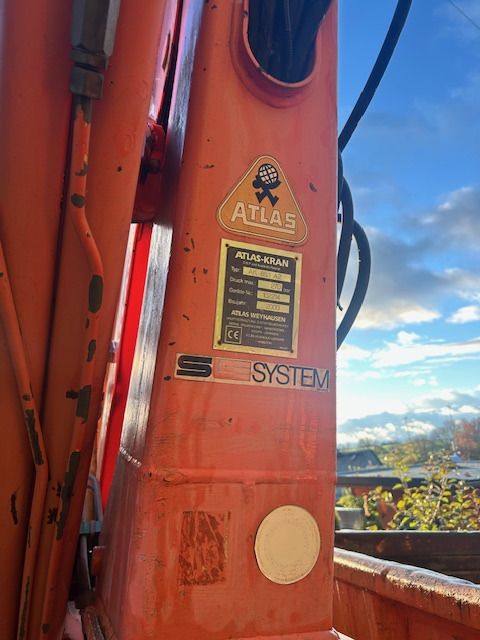 MAN 19 293 4x4 Kran Atlas 85.1 A2 - Tipvogn lastbil: billede 4 MAN 19 293 4x4 Kran Atlas 85.1 A2 - Tipvogn lastbil: billede 4