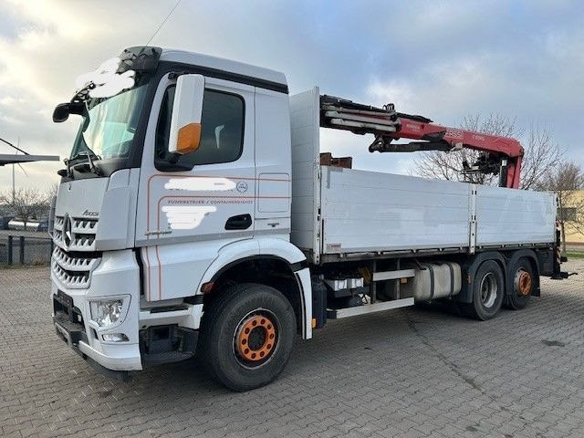 Mercedes-Benz 2545 Kran FASSI F195AS Mercedes-Benz 2545 Kran FASSI F195AS - Lastbil med lad, Lastbil med kran: billede 1 Mercedes-Benz 2545 Kran FASSI F195AS Mercedes-Benz 2545 Kran FASSI F195AS - Lastbil med lad, Lastbil med kran: billede 1