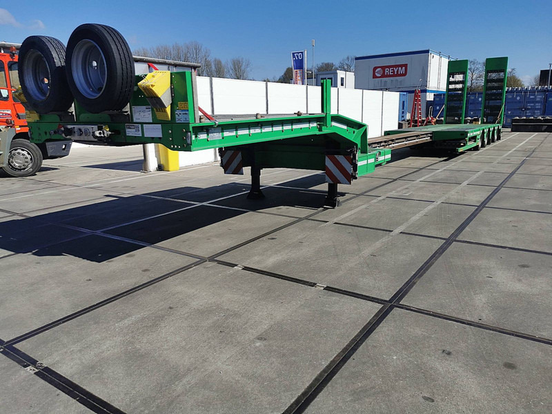 Faymonville 4 AXLE LOW BED EXTENDABLE RAMPS - Nedbygget platform sættevogn: billede 1 Faymonville 4 AXLE LOW BED EXTENDABLE RAMPS - Nedbygget platform sættevogn: billede 1
