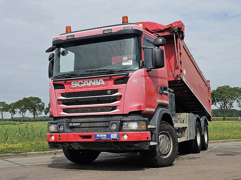 Scania G400 6X4 STEEL 13M3 ALU - Tipvogn lastbil: billede 1 Scania G400 6X4 STEEL 13M3 ALU - Tipvogn lastbil: billede 1