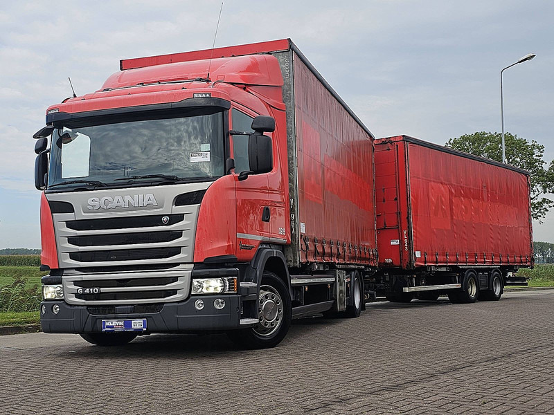 Scania G410 4X2 RET. COMBI CROWN - Lastbil med presenning: billede 1 Scania G410 4X2 RET. COMBI CROWN - Lastbil med presenning: billede 1