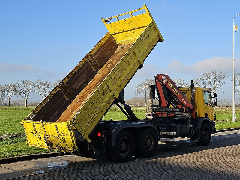 Scania P114.380 6X4 PALFINGER - Tipvogn lastbil, Lastbil med kran: billede 3 Scania P114.380 6X4 PALFINGER - Tipvogn lastbil, Lastbil med kran: billede 3