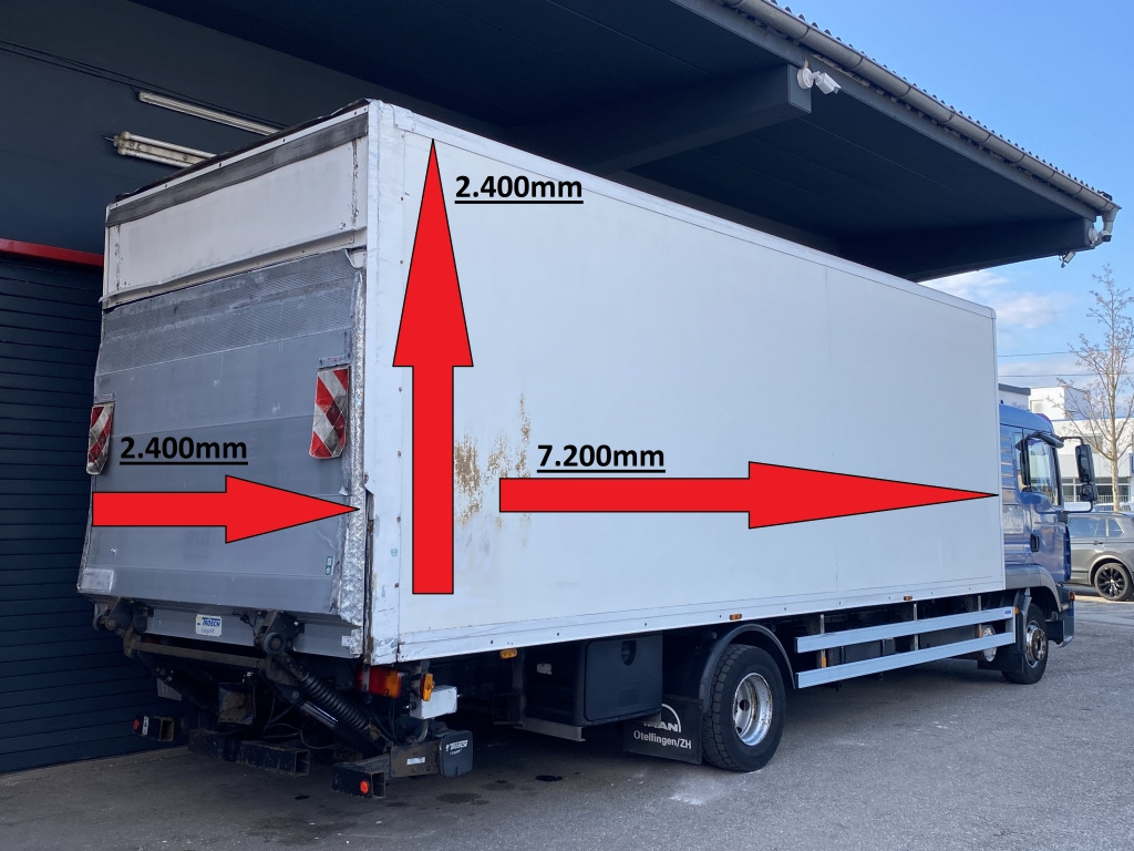 MAN TGL 12.240 7,2mKoffer Klimaaut LBW AutomatikAHK - Lastbil varevogn: billede 5 MAN TGL 12.240 7,2mKoffer Klimaaut LBW AutomatikAHK - Lastbil varevogn: billede 5