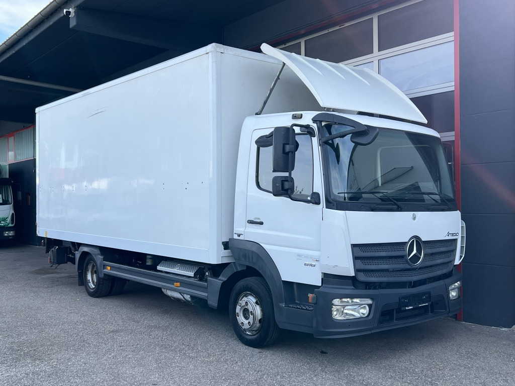 Mercedes-Benz Atego 818 Klima AHK 6,05m Koffer LBW Tempomat - Varebil med kasse: billede 1 Mercedes-Benz Atego 818 Klima AHK 6,05m Koffer LBW Tempomat - Varebil med kasse: billede 1