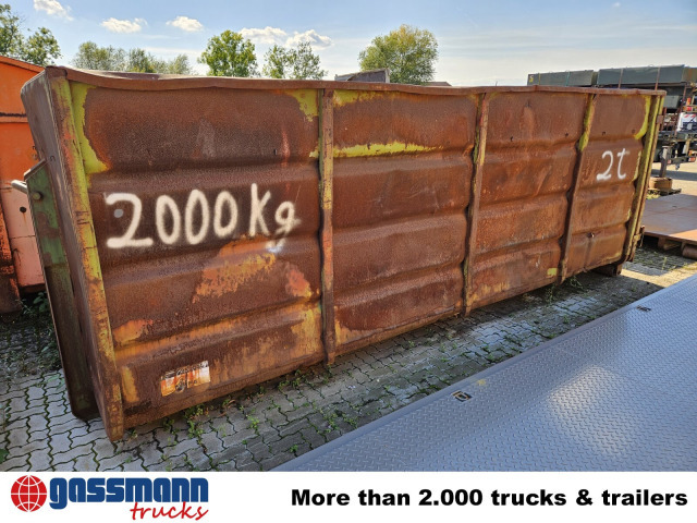 Abrollcontainer mit Flügeltür ca. 29m³ - Maxi container: billede 2 Abrollcontainer mit Flügeltür ca. 29m³ - Maxi container: billede 2