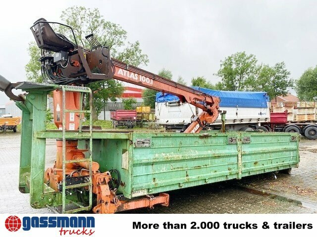 Abrollcontainer mit Flügeltüren & Atlas Kran - Maxi container: billede 5 Abrollcontainer mit Flügeltüren & Atlas Kran - Maxi container: billede 5