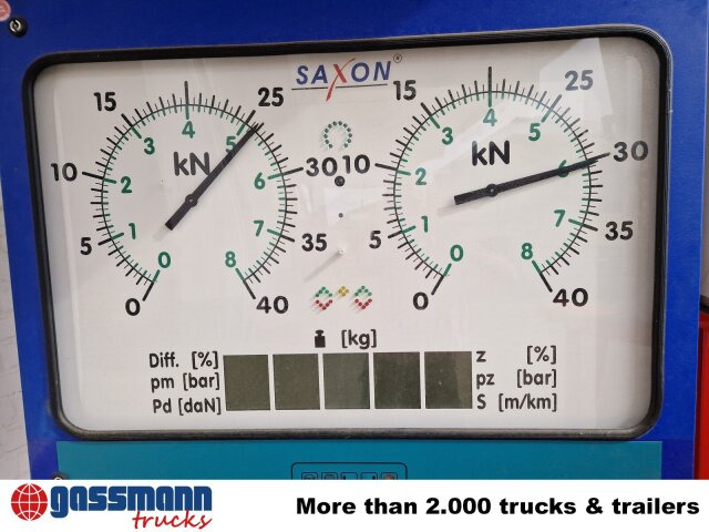 Bremsenprüfstand Saxon B 99 GF-ECO voll - Værktøj/ Udstyr: billede 2 Bremsenprüfstand Saxon B 99 GF-ECO voll - Værktøj/ Udstyr: billede 2