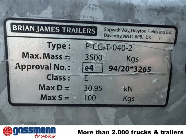 Brian James CarGO Connect, Plane, Winde - Nedbygget platform påhængsvogn: billede 3 Brian James CarGO Connect, Plane, Winde - Nedbygget platform påhængsvogn: billede 3