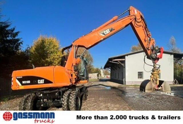 CAT M318D Mobilbagger - Hjulgravemaskine: billede 4 CAT M318D Mobilbagger - Hjulgravemaskine: billede 4