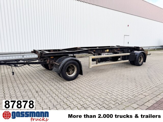 Hüffermann HSA 18.70 Schlittenabroller - Kroghejsvogn/ Skip loader anhænger: billede 1 Hüffermann HSA 18.70 Schlittenabroller - Kroghejsvogn/ Skip loader anhænger: billede 1