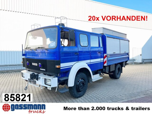 Iveco 120-23 AW 4x4 Doka, V8-Motor, Gerätewagen, - Lastbil med lad: billede 1 Iveco 120-23 AW 4x4 Doka, V8-Motor, Gerätewagen, - Lastbil med lad: billede 1