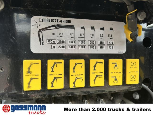 Iveco EuroCargo ML140E25K 4x2, EEV, Kran Hiab 077E-4 - Tipvogn lastbil, Lastbil med kran: billede 5 Iveco EuroCargo ML140E25K 4x2, EEV, Kran Hiab 077E-4 - Tipvogn lastbil, Lastbil med kran: billede 5