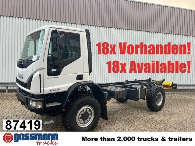 Iveco EuroCargo ML150E24 WS 4x4, Euro3, mehrfach - Lastbil chassis: billede 1 Iveco EuroCargo ML150E24 WS 4x4, Euro3, mehrfach - Lastbil chassis: billede 1