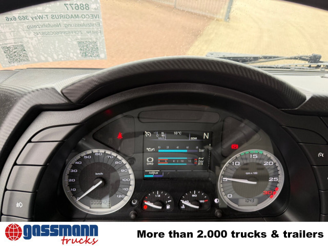 Iveco T-Way 360 6x6, Kran 12-21m/t - Tipvogn lastbil, Lastbil med kran: billede 2 Iveco T-Way 360 6x6, Kran 12-21m/t - Tipvogn lastbil, Lastbil med kran: billede 2