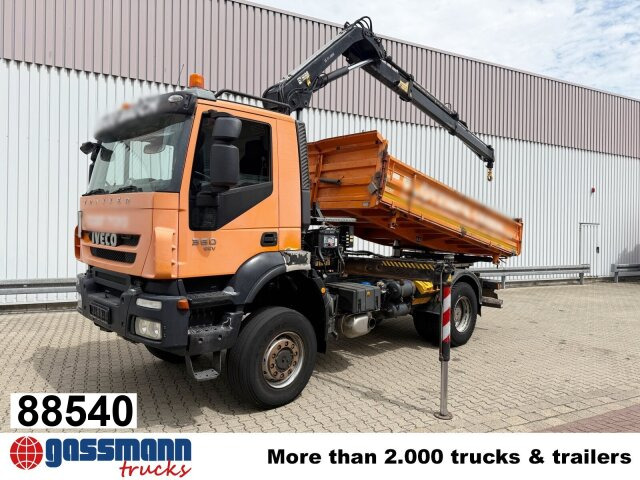 Iveco Trakker AD190T36W 4x4, EEV, Kran Hiab 111BS-2 - Tipvogn lastbil, Lastbil med kran: billede 1 Iveco Trakker AD190T36W 4x4, EEV, Kran Hiab 111BS-2 - Tipvogn lastbil, Lastbil med kran: billede 1