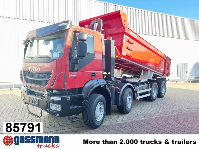 Iveco Trakker AD410T50 8x4, Stahlmulde ca. 16m³, - Tipvogn lastbil: billede 1 Iveco Trakker AD410T50 8x4, Stahlmulde ca. 16m³, - Tipvogn lastbil: billede 1