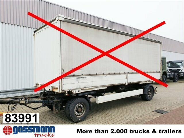 Krone AZW 18 - Containerbil/ Veksellad påhængsvogn: billede 1 Krone AZW 18 - Containerbil/ Veksellad påhængsvogn: billede 1