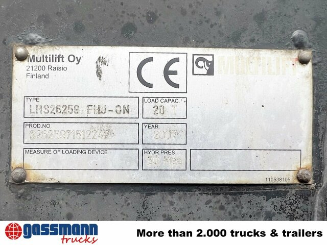 MAN TGA 26.440 6X2-2 BL, Liftachse - Lastbil kroghejs: billede 2 MAN TGA 26.440 6X2-2 BL, Liftachse - Lastbil kroghejs: billede 2