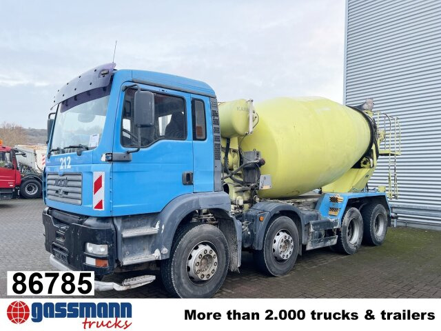 MAN TGA 35.410 8x4 BB, Betonmischer Karrena 10m³ - Betonbil: billede 1 MAN TGA 35.410 8x4 BB, Betonmischer Karrena 10m³ - Betonbil: billede 1