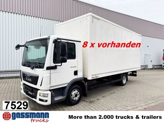 MAN TGL 8.150/180 4x2 BL, Möbelkoffer mit Rolltor - Lastbil varevogn: billede 1 MAN TGL 8.150/180 4x2 BL, Möbelkoffer mit Rolltor - Lastbil varevogn: billede 1