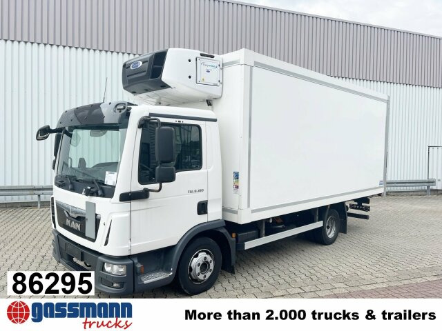 MAN TGL 8.180 4x2 BL, Kühlkoffer, Carrier Supra - Kølevogn lastbil: billede 1 MAN TGL 8.180 4x2 BL, Kühlkoffer, Carrier Supra - Kølevogn lastbil: billede 1