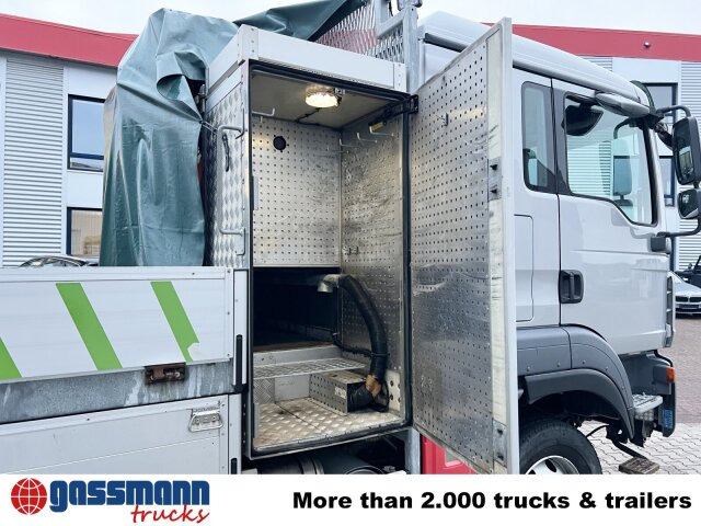 MAN TGM 13/15.290 4X4 BL, Seilwinde - Lastbil med lad: billede 4 MAN TGM 13/15.290 4X4 BL, Seilwinde - Lastbil med lad: billede 4