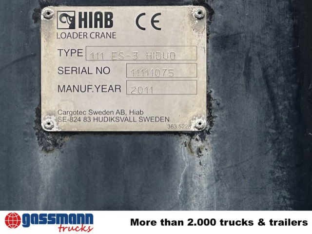 MAN TGM 18.290 4x2 LL, EEV, Kran Hiab XS 111 ES-3 - Tipvogn lastbil, Lastbil med kran: billede 2 MAN TGM 18.290 4x2 LL, EEV, Kran Hiab XS 111 ES-3 - Tipvogn lastbil, Lastbil med kran: billede 2