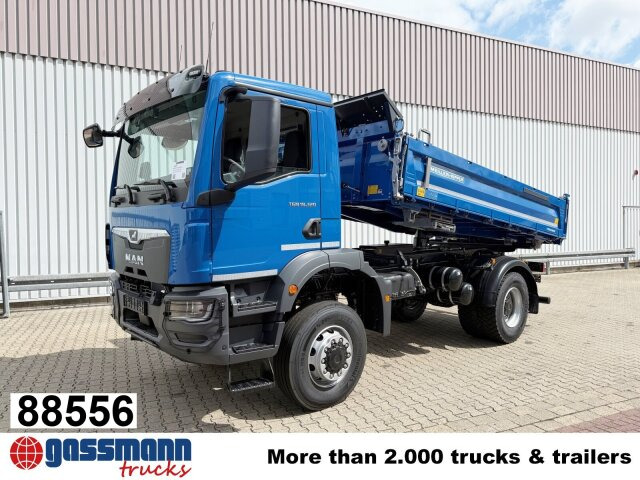 MAN TGM 18.320 4x4 BB CH, Navi, Meiller Trigenius - Tipvogn lastbil: billede 1 MAN TGM 18.320 4x4 BB CH, Navi, Meiller Trigenius - Tipvogn lastbil: billede 1