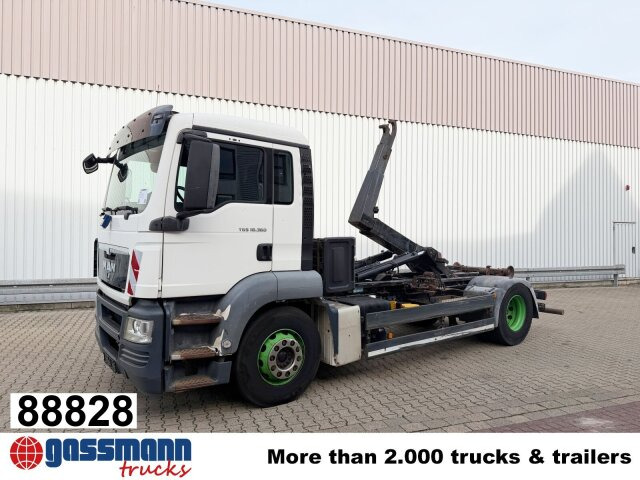 MAN TGS 18.360 4X2 BL, Hyva 10.45 S, - Lastbil kroghejs: billede 1 MAN TGS 18.360 4X2 BL, Hyva 10.45 S, - Lastbil kroghejs: billede 1
