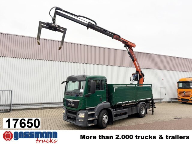 MAN TGS 18.400 4x2 BL, Intarder, Heckkran Terex - Tipvogn lastbil, Lastbil med kran: billede 1 MAN TGS 18.400 4x2 BL, Intarder, Heckkran Terex - Tipvogn lastbil, Lastbil med kran: billede 1