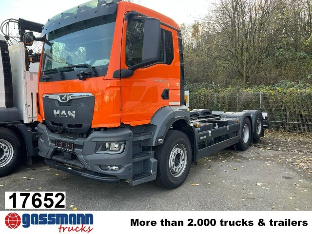 MAN TGS 26.470 6x2-4 BL CH, Lenk-/Liftachse, NMV - Lastbil chassis: billede 1 MAN TGS 26.470 6x2-4 BL CH, Lenk-/Liftachse, NMV - Lastbil chassis: billede 1