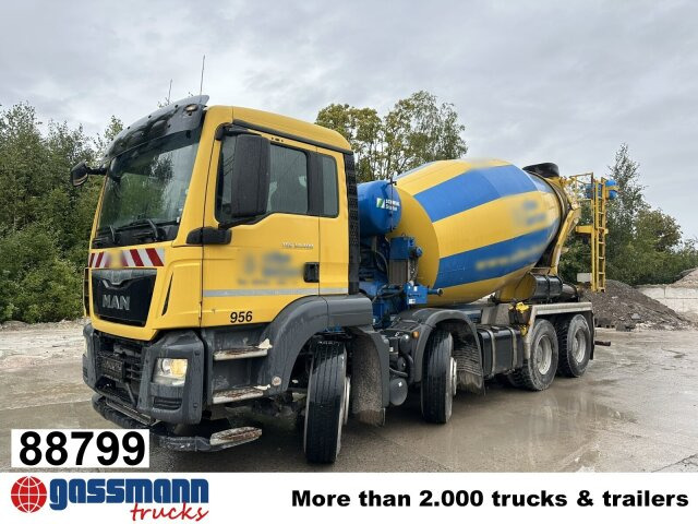 MAN TGS 32.400 8x4 BB, Stetter ca. 9m³ - Betonbil: billede 1 MAN TGS 32.400 8x4 BB, Stetter ca. 9m³ - Betonbil: billede 1