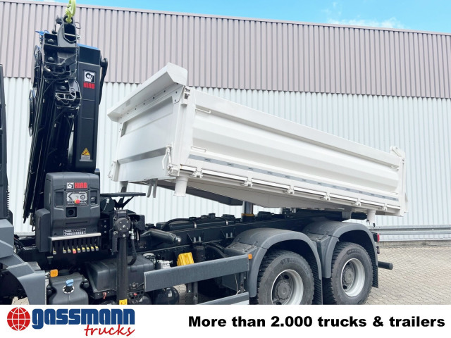 MAN TGS 33.430 6x6 BB CH mit Kran Hiab X-HiDuo 228 - Tipvogn lastbil, Lastbil med kran: billede 3 MAN TGS 33.430 6x6 BB CH mit Kran Hiab X-HiDuo 228 - Tipvogn lastbil, Lastbil med kran: billede 3