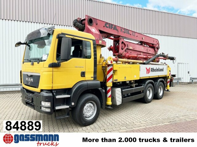 MAN TGS 33.440 6X4 BB, Betonpumpe CIFA K31L XZ, 31m - Betonpumpe: billede 1 MAN TGS 33.440 6X4 BB, Betonpumpe CIFA K31L XZ, 31m - Betonpumpe: billede 1