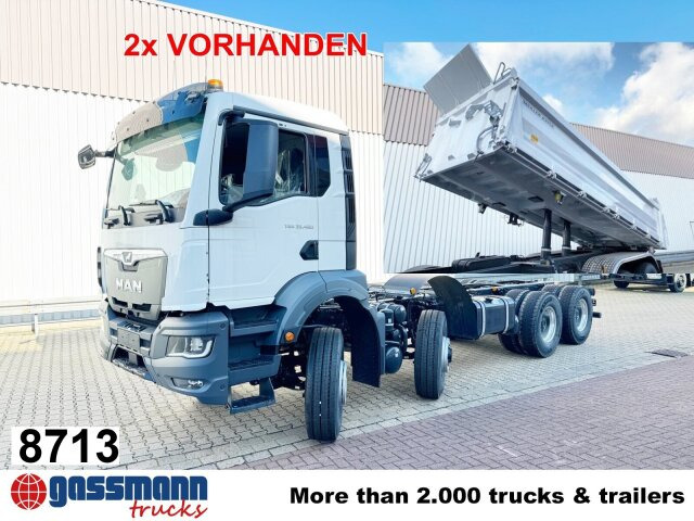 MAN TGS 35.480 8x6H BL CH, HydroDrive, Navi, Meiller - Tipvogn lastbil: billede 1 MAN TGS 35.480 8x6H BL CH, HydroDrive, Navi, Meiller - Tipvogn lastbil: billede 1