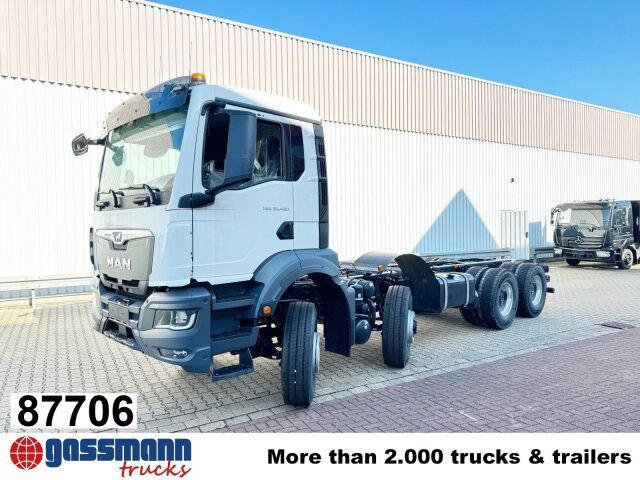 MAN TGS 35.480 8x6H BL CH, HydroDrive, Navi, - Lastbil chassis: billede 1 MAN TGS 35.480 8x6H BL CH, HydroDrive, Navi, - Lastbil chassis: billede 1