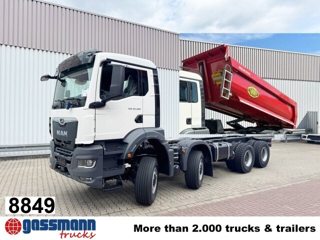 MAN TGS 35.480 8x8 BB CH, Meiller Stahlmulde 18m³ - Dumper: billede 1 MAN TGS 35.480 8x8 BB CH, Meiller Stahlmulde 18m³ - Dumper: billede 1