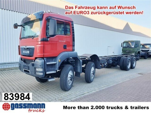 MAN TGS 41.480 8X6 BB - Lastbil chassis: billede 1 MAN TGS 41.480 8X6 BB - Lastbil chassis: billede 1